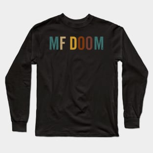 Thanksgiving Mf Doom Love Vintage Styles Christmas 70s 80s 90s Long Sleeve T-Shirt